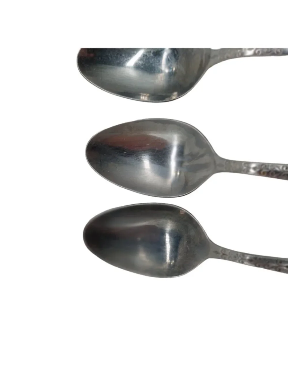 Interfur Canoe Muffin 4 Large Spoons 1 Knife Stainless Steel Japan Lot of 5